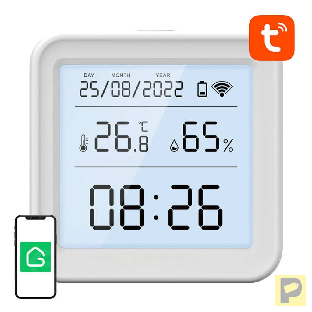 Smart temperature and humidity sensor WiFi Gosund S6 LCD Tuya