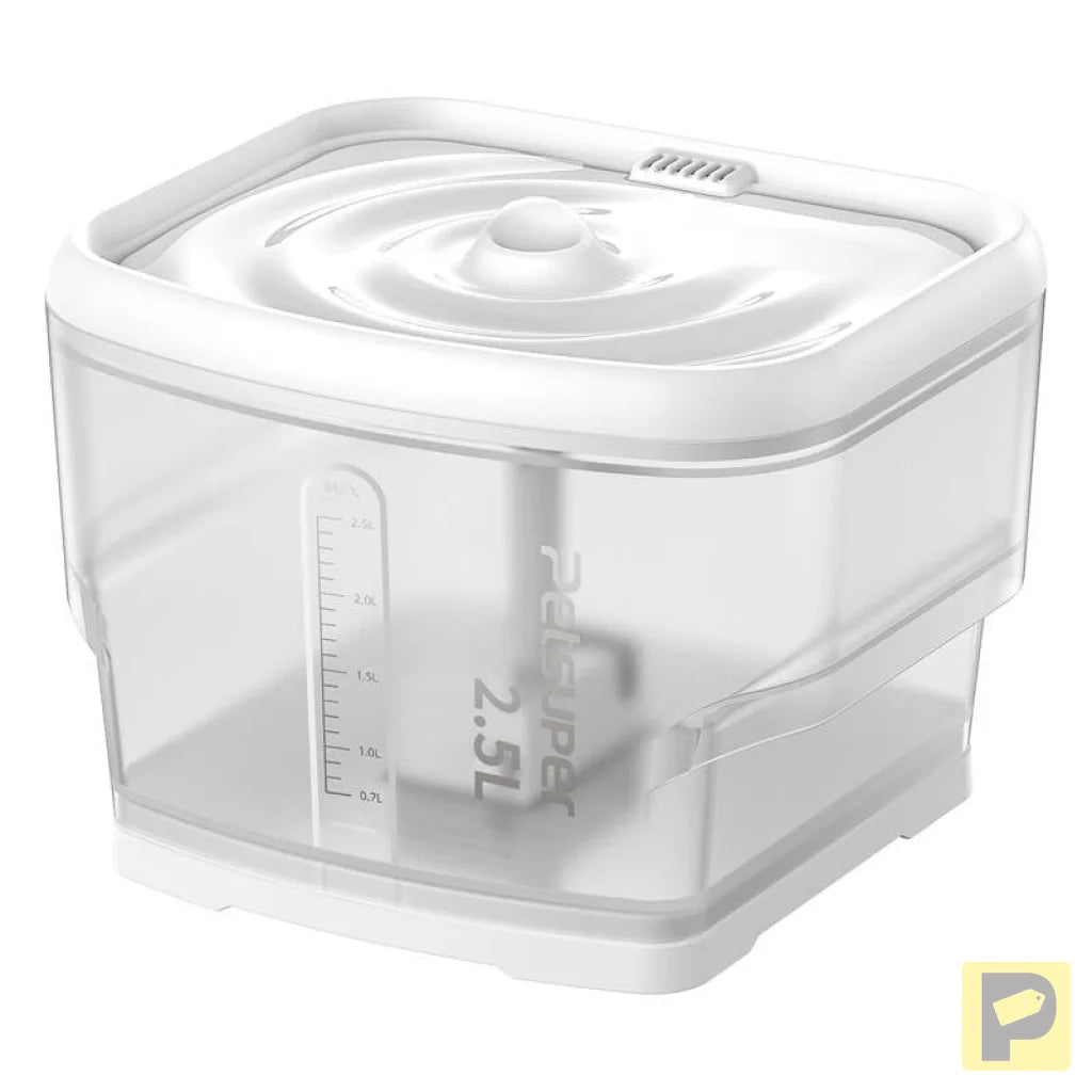 Smart Water Fountain for pets Petsuper PW03 2,5L (white)