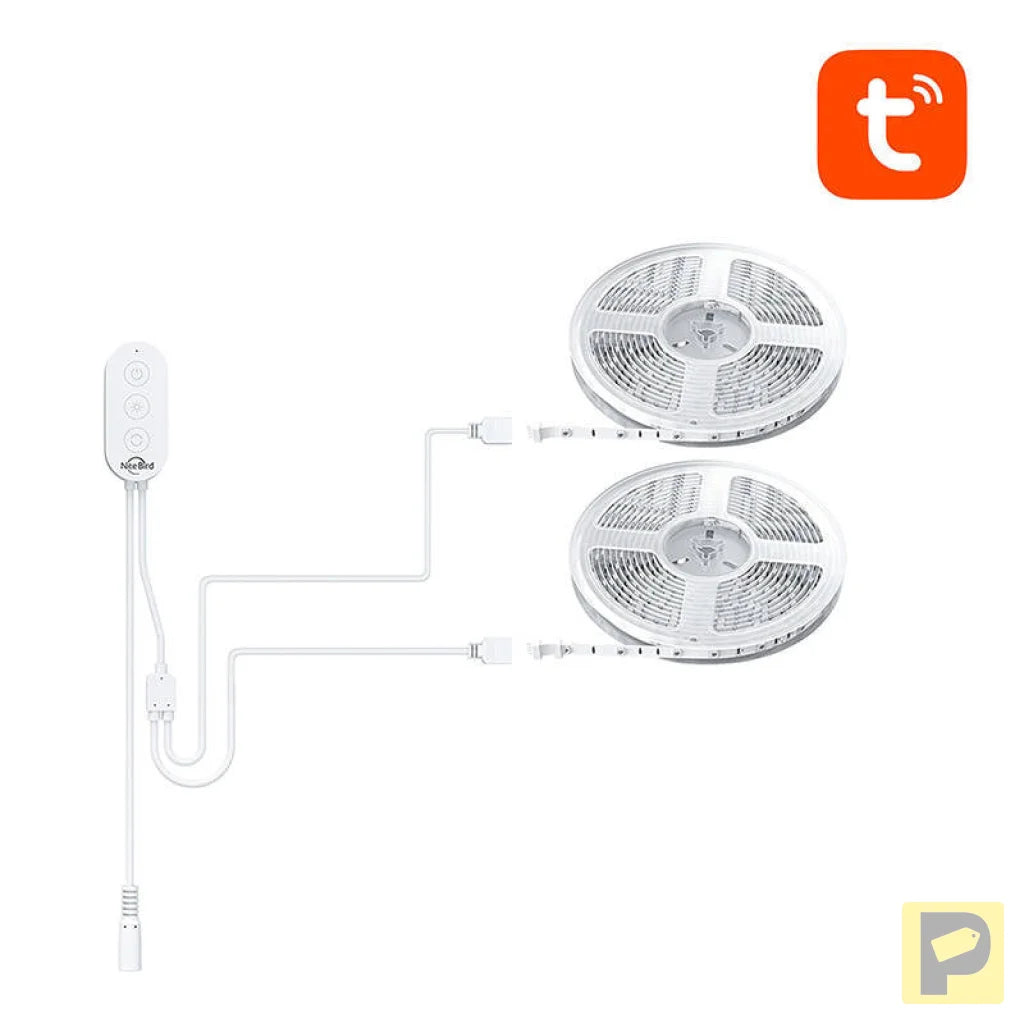 Smart WiFi RGB LED light strip NiteBird SL3 (2x5m), Tuya