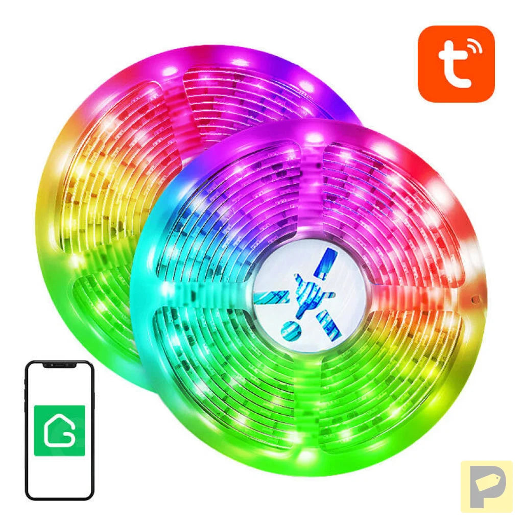 Smart WiFi RGB LED light strip NiteBird SL3 (2x5m), Tuya