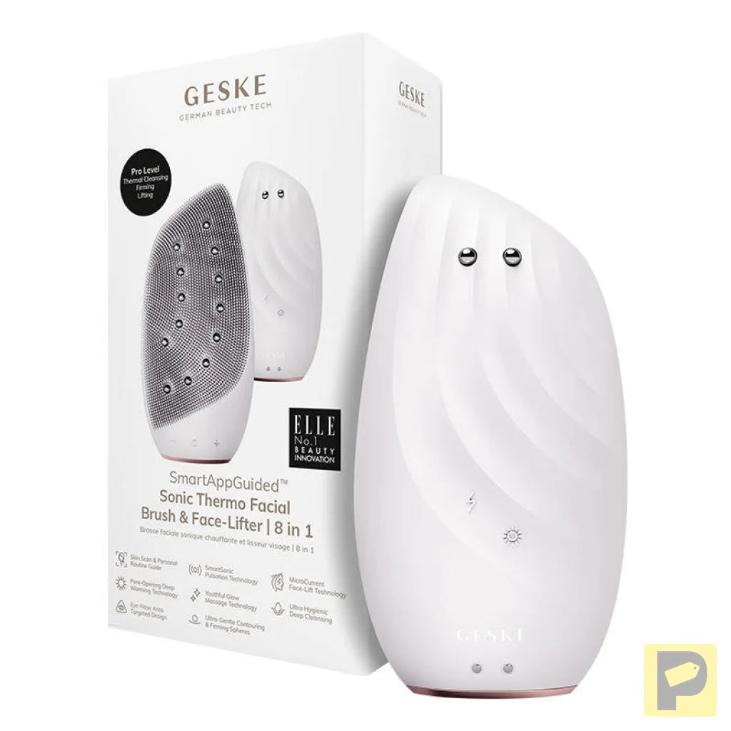 Sonic Thermo Facial Brush & Face-Lifter 8in1 Geske with APP (starlight)