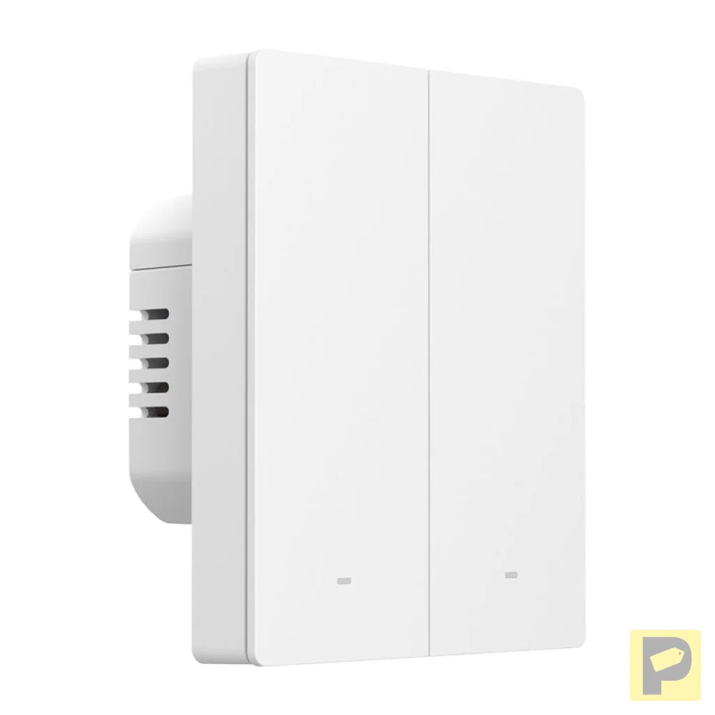 SONOFF M5-2C-80W WiFi Matter smart wall switch (2-channel, for frame)
