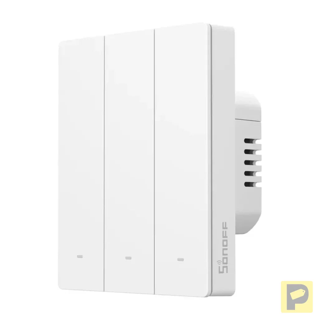 SONOFF M5-3C-80W WiFi Matter smart wall switch (3-channel, for frame)