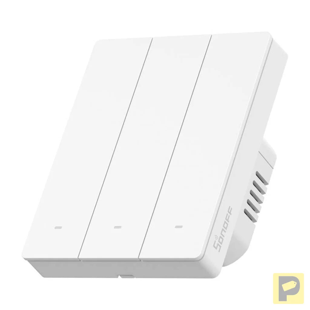 SONOFF M5-3C-80W WiFi Matter smart wall switch (3-channel, for frame)