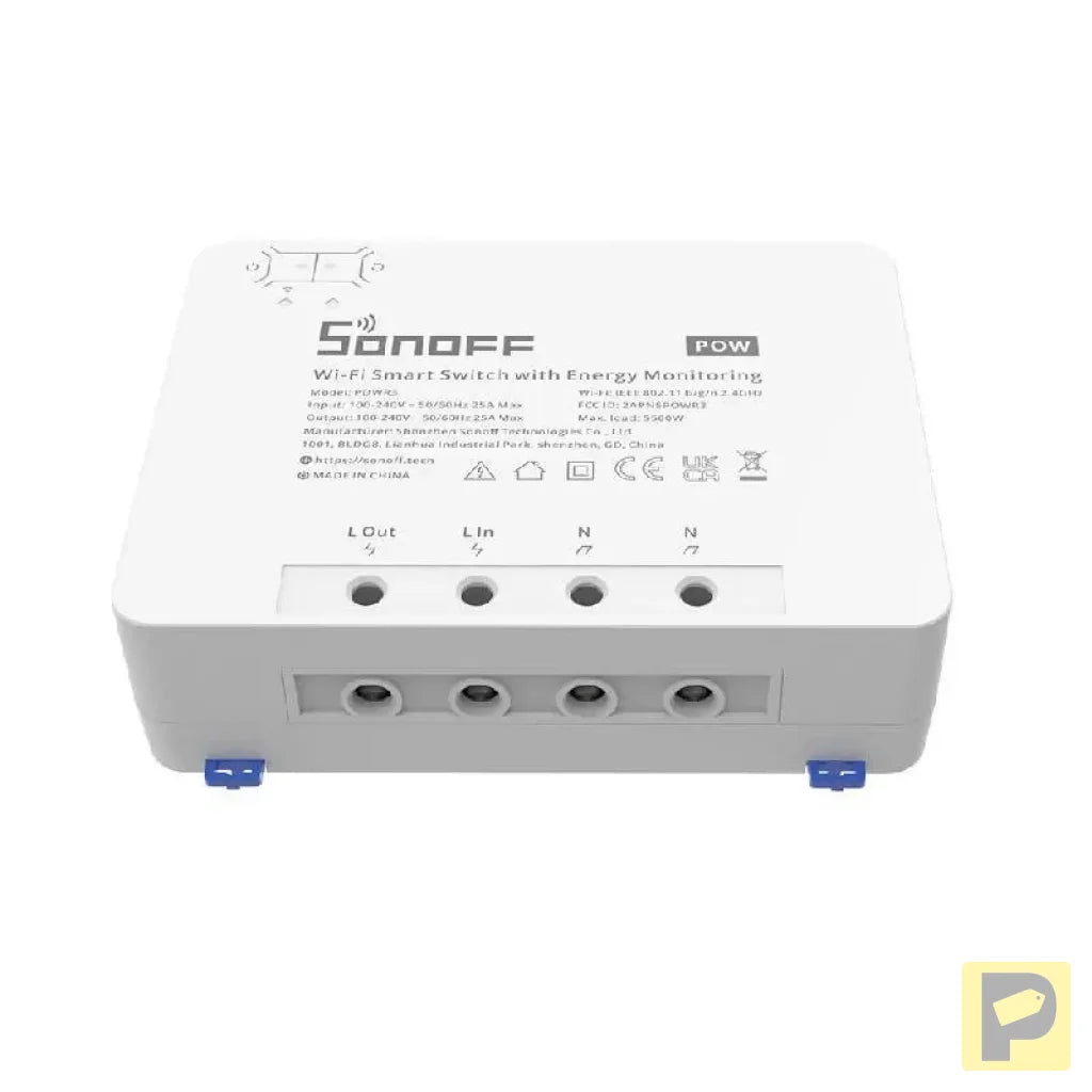 Sonoff POWR3 smart WiFi switch with current measurement function