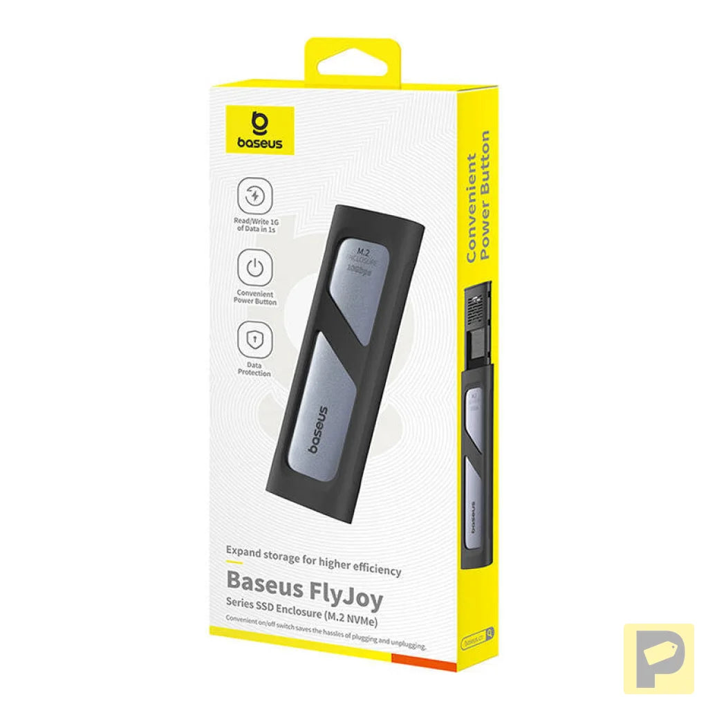 SSD Enclosure Baseus FlyJoy (grey)