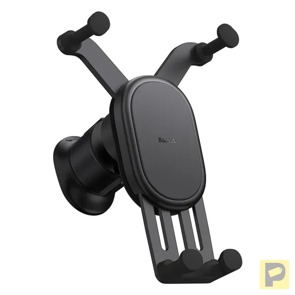 Stable Gravitational Wireless Charging Car Mount Baseus Pro 15W (black)