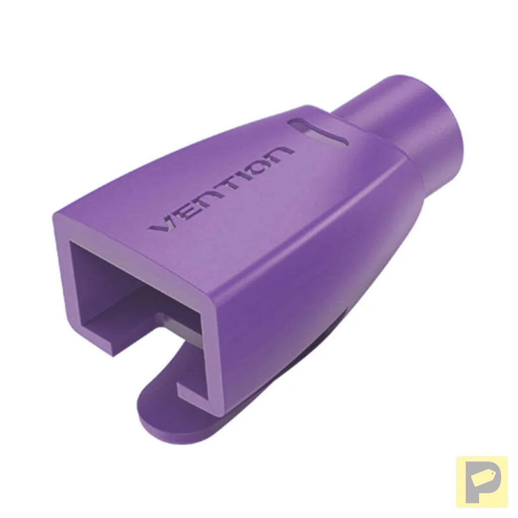 Strain Relief Boots RJ45 Cover Vention ODV0-100 Pack of 100 Purple PVC