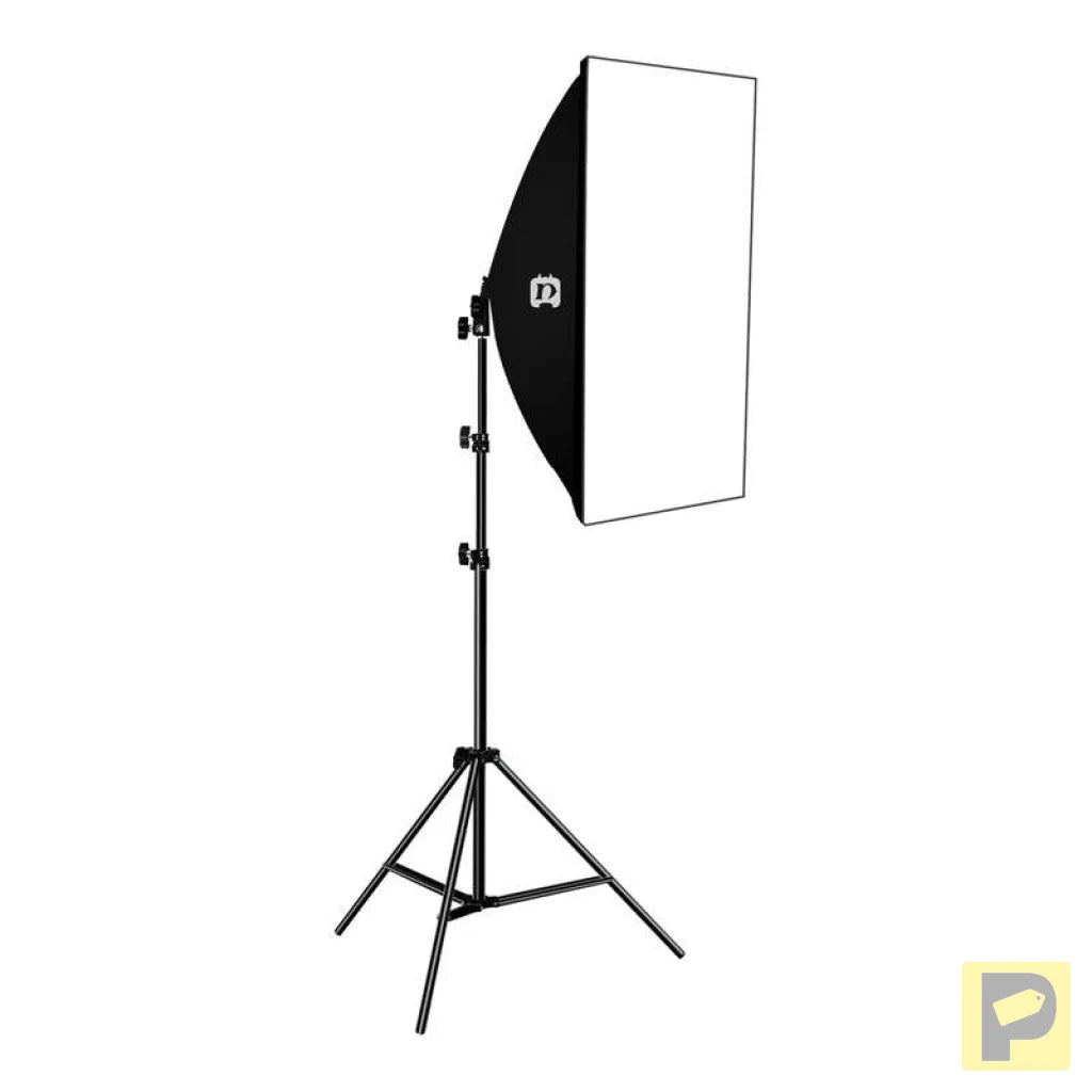 Studio set Puluz LED softbox 50x70cm, tripod, LED bulb 1 pc PU5070EU