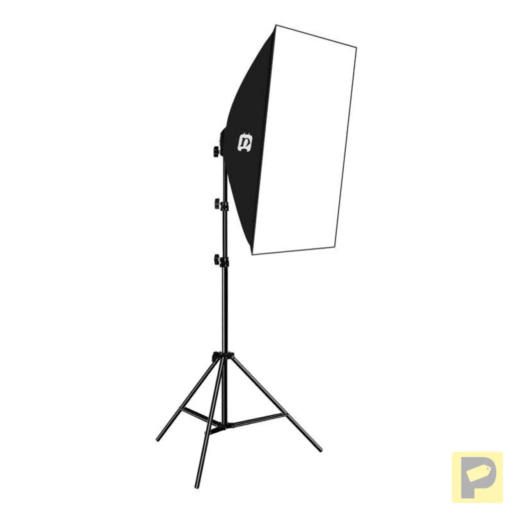 Studio set Puluz softbox 50x70cm, tripod, LED bulb 4 pcs PU5071EU
