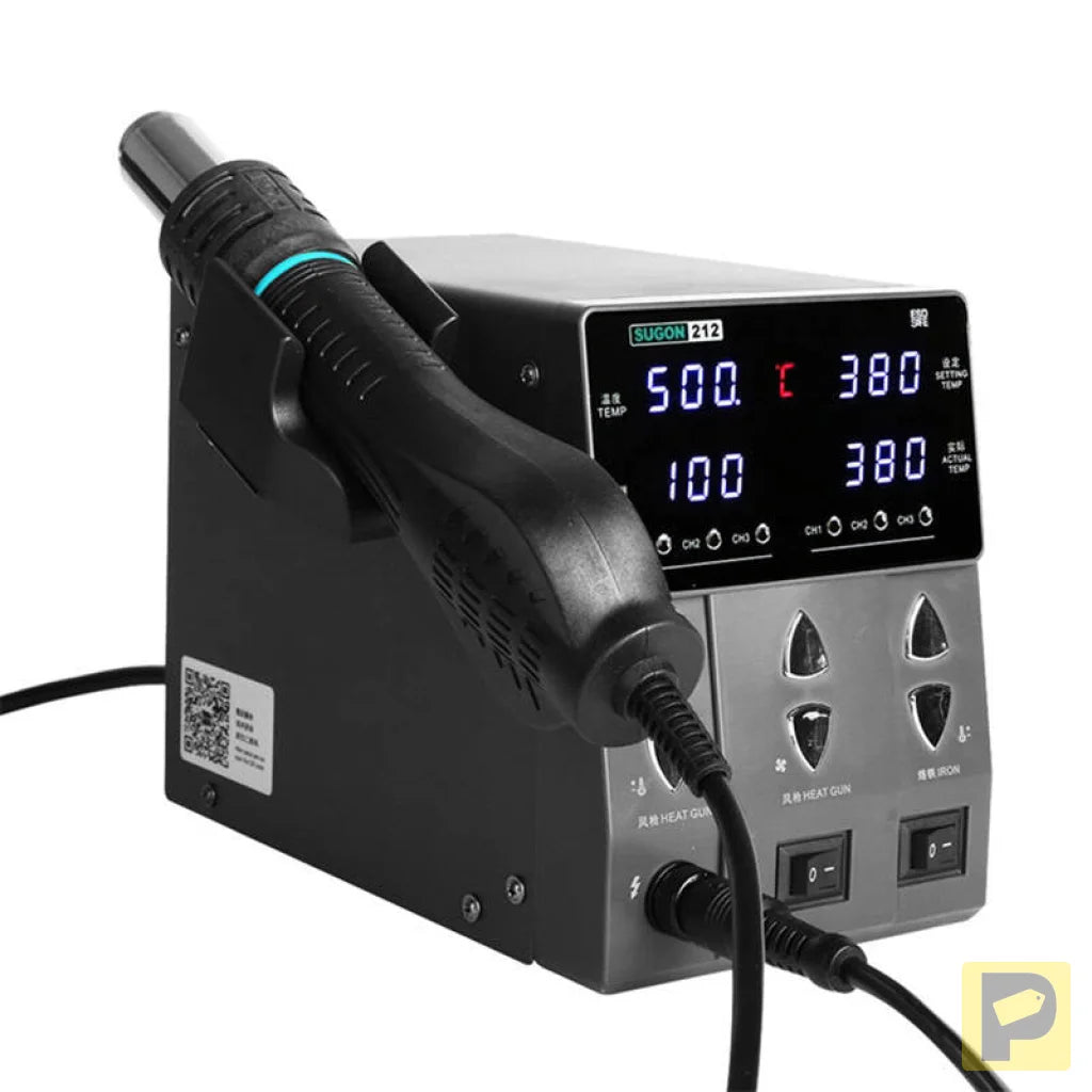 SUGON 212 Hot Air Soldering Station + T12 Cob Soldering Machine