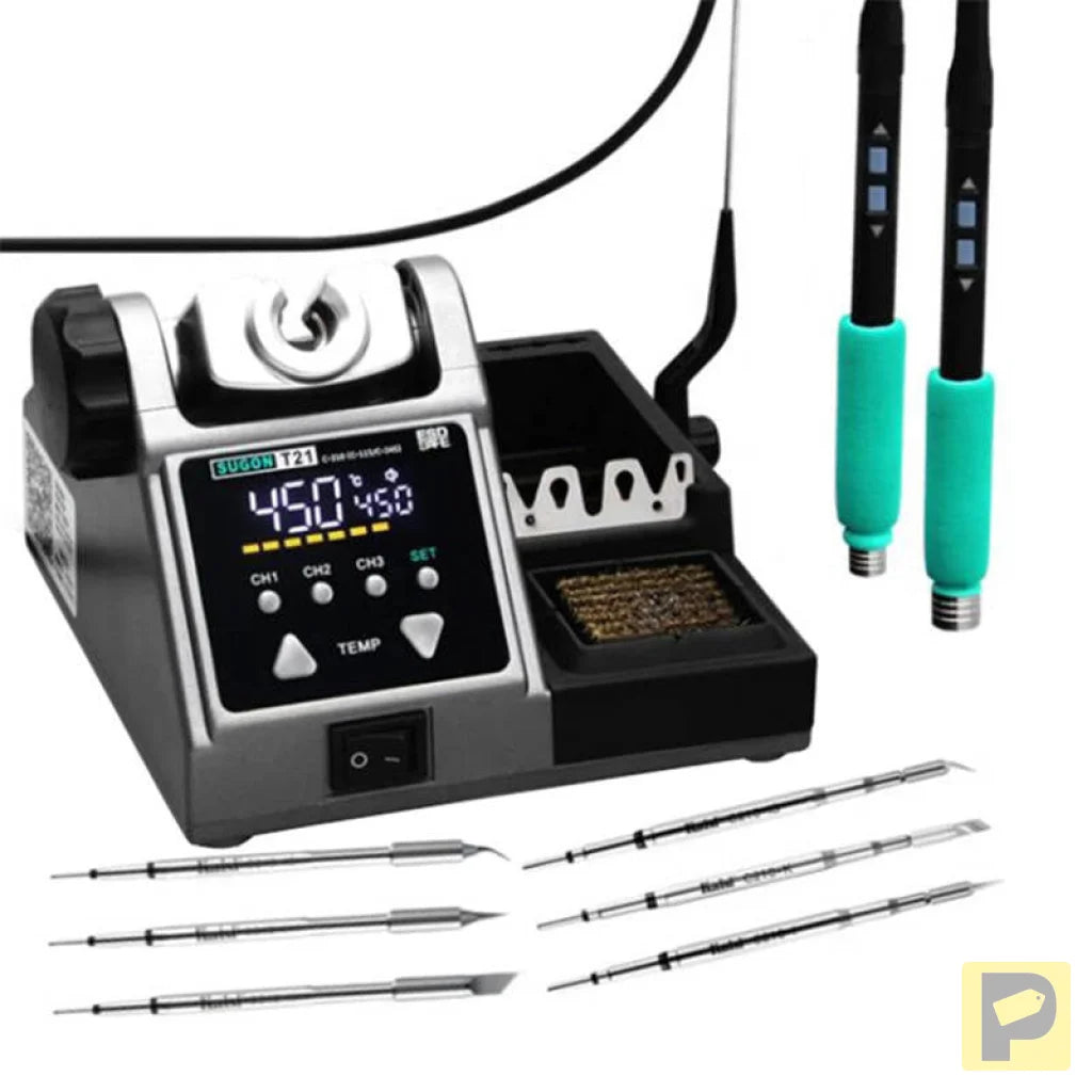 SUGON T21 soldering station + C210 / C245 soldering tips