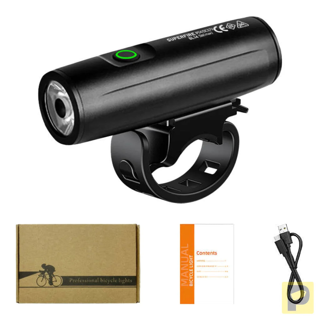 Superfire BL14 bicycle flashlight, 400 lm, 3 modes