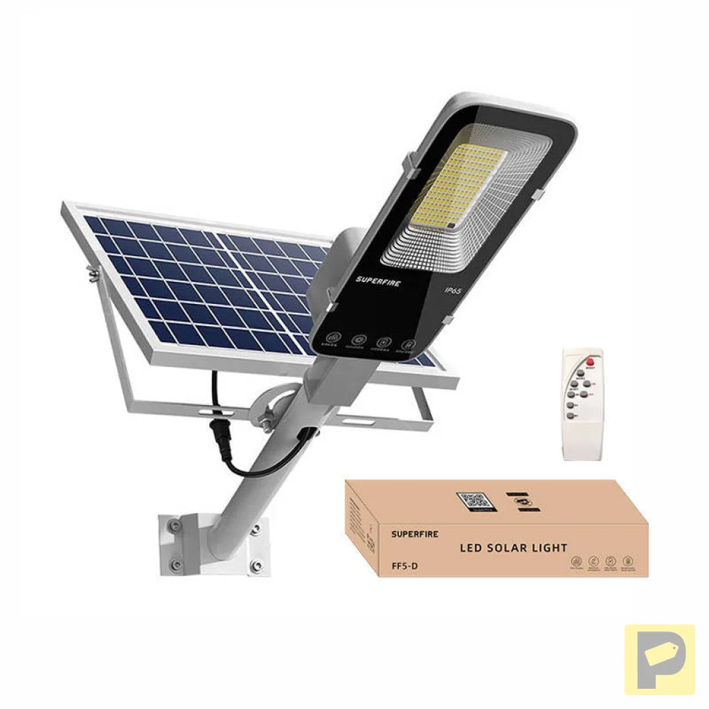 Superfire FF5-D solar lamp, 486W, 1400 lm, 20000 mAh