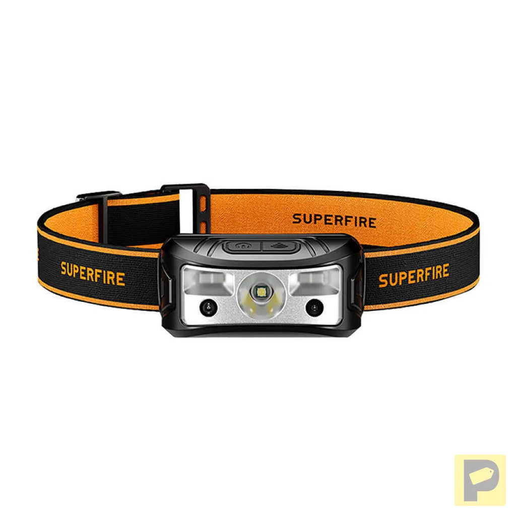 Superfire HL05-K headlamp flashlight, 120 lm, 100 m, 7 modes
