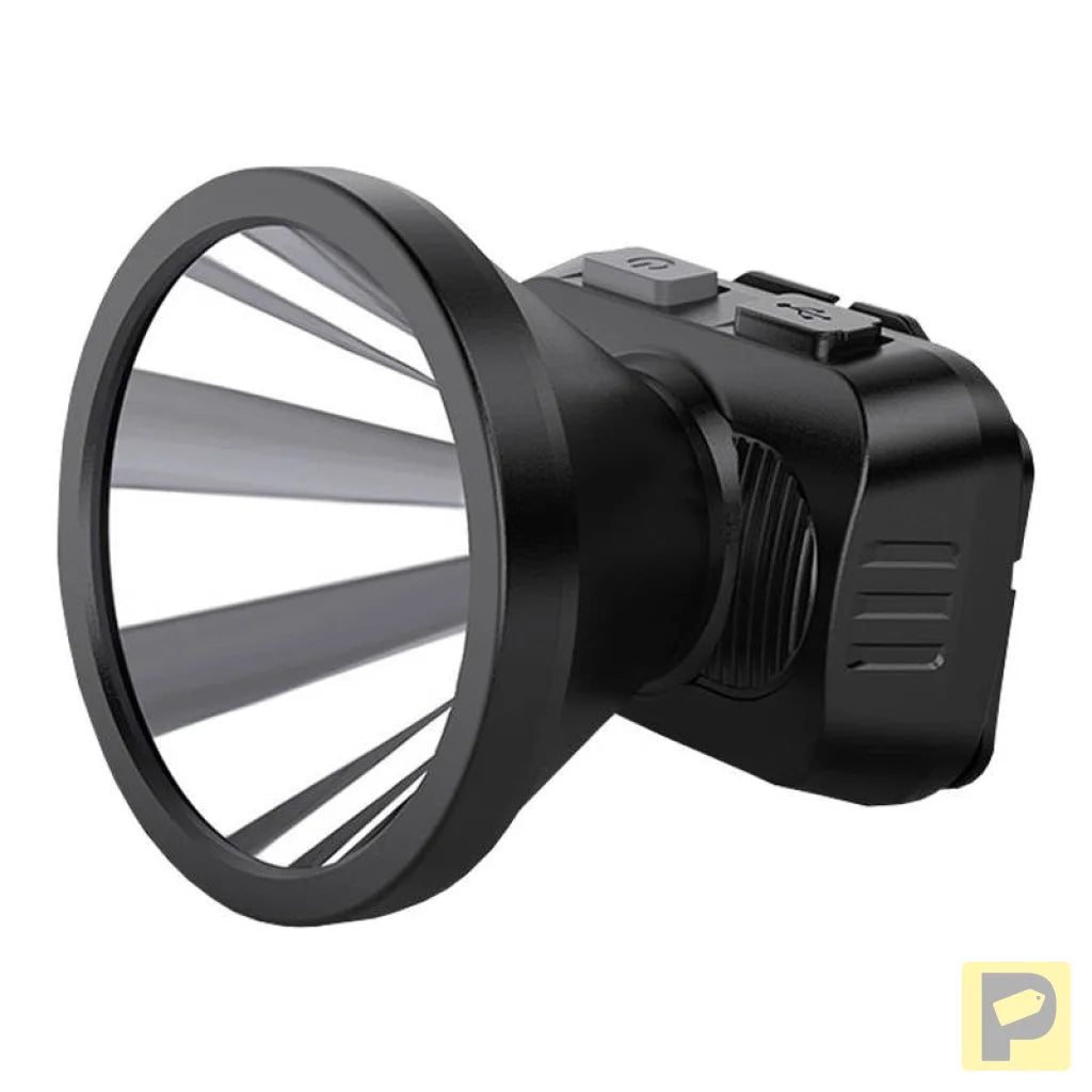 Superfire HL52 headlamp flashlight, 200 lm, USB, 350 m, 3 modes