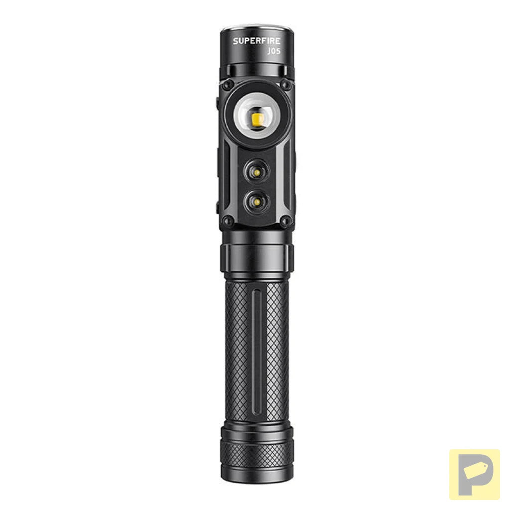 Superfire J05 flashlight, 380+450 lm, 4 modes
