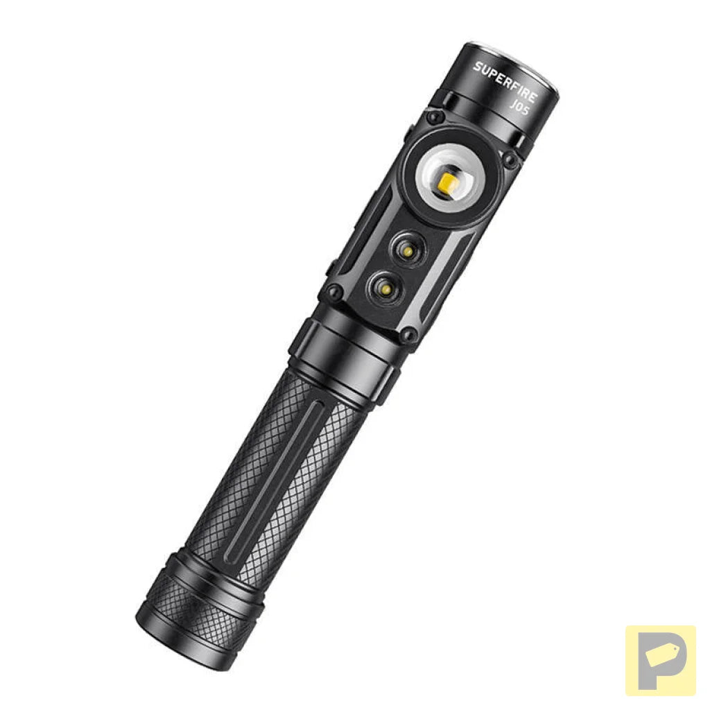 Superfire J05 flashlight, 380+450 lm, 4 modes