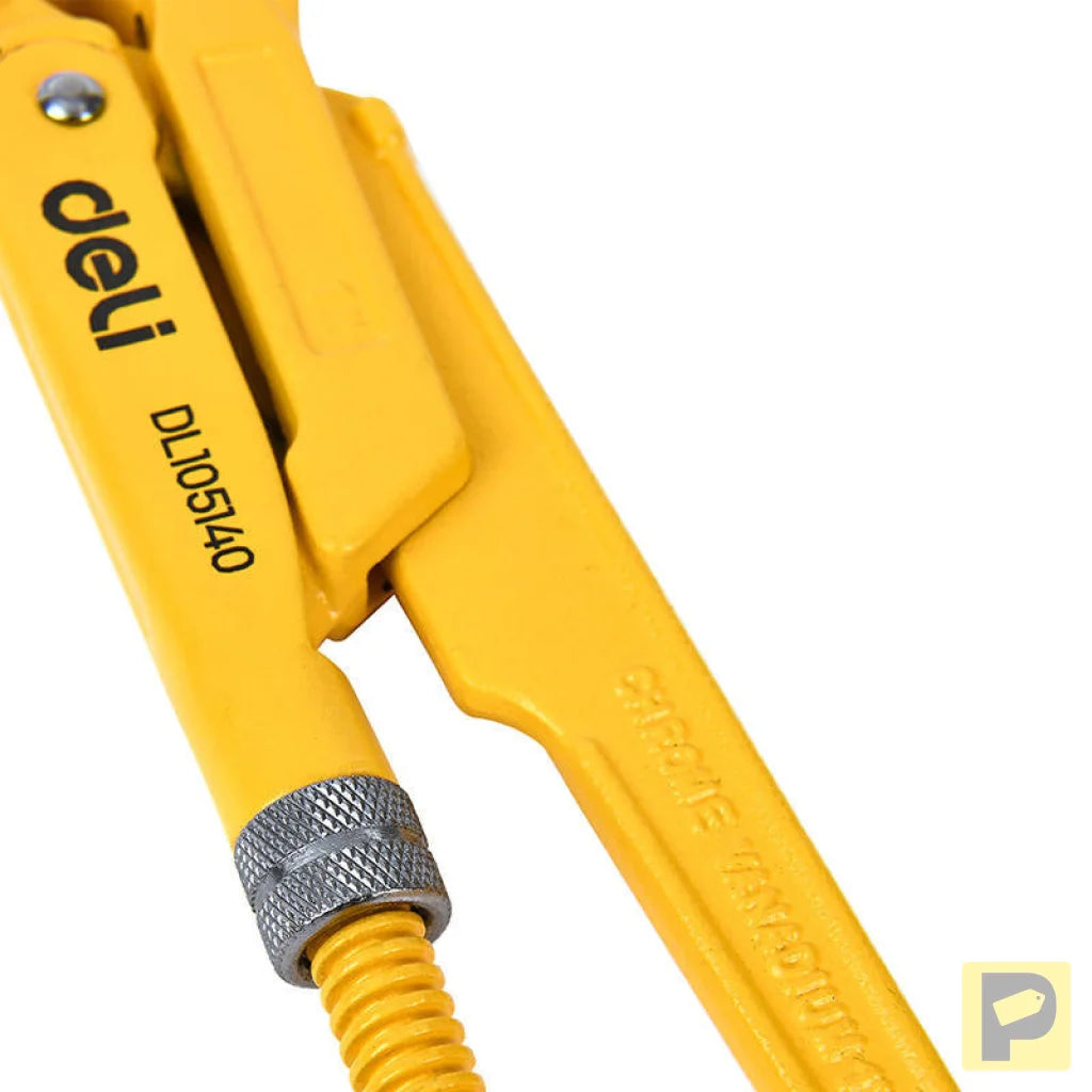 Swedish Pipe Wrench Deli Tools EDL105140