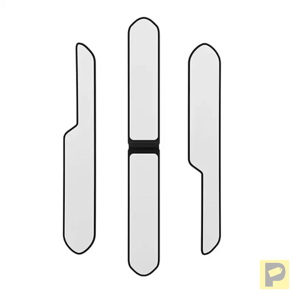 T-Space Bumper Guard Kit for Tesla Baseus Pack of 6 (black)