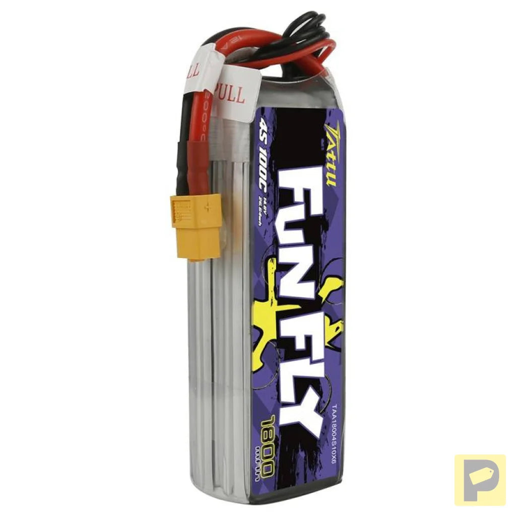 Tattu Funfly 1800mAh 14.8V 100C 4S1P XT60 battery