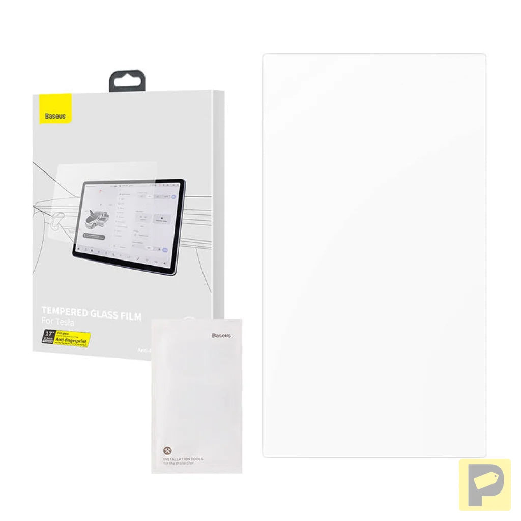 Tempered Glass Baseus Crystal 0.3mm for Tesla model X/S 17''