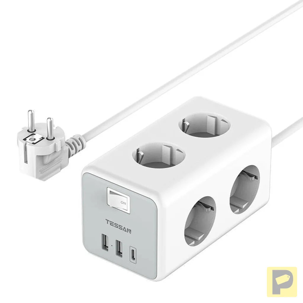 TESSAN Power strip TS-306-C