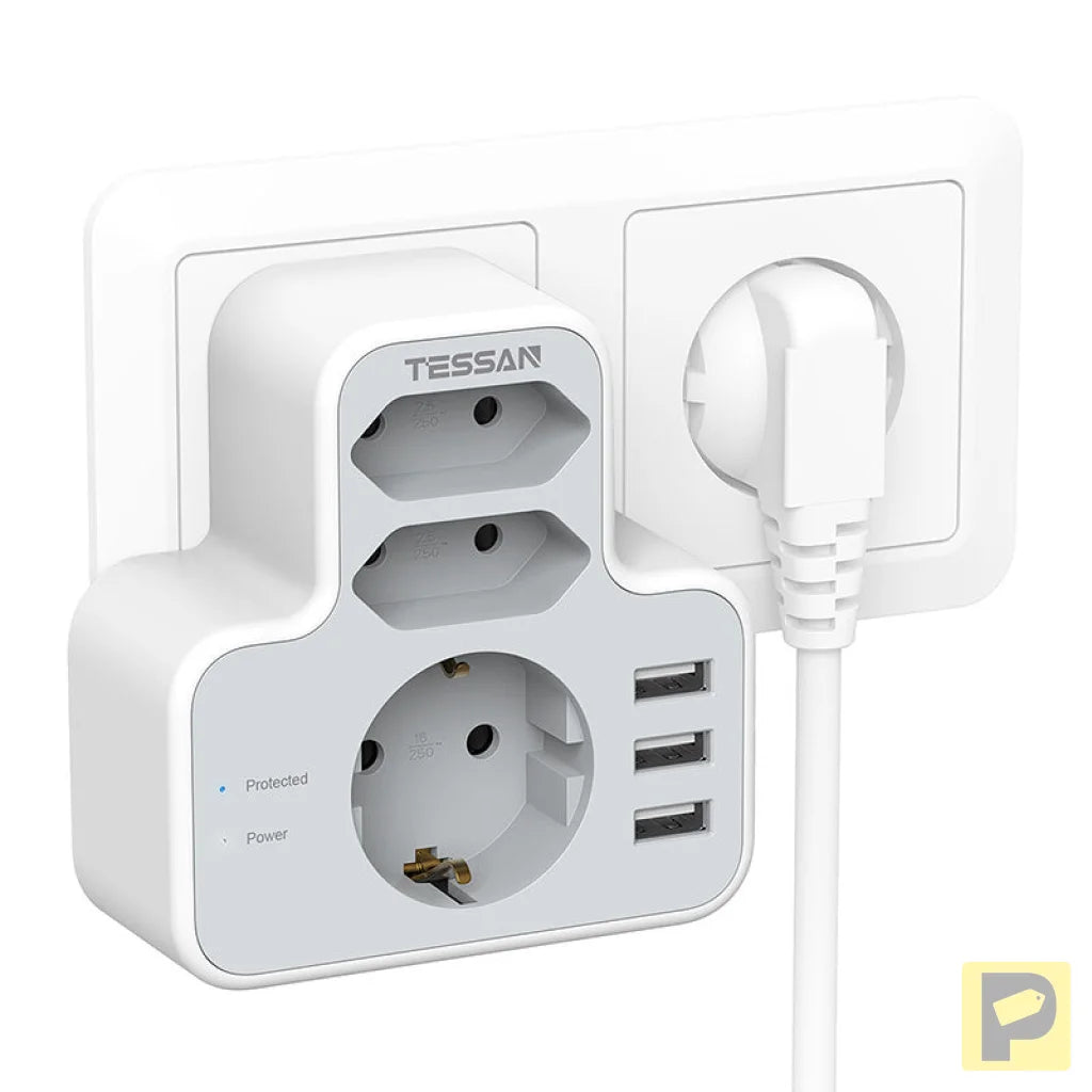 Tessan wall socket TS-327