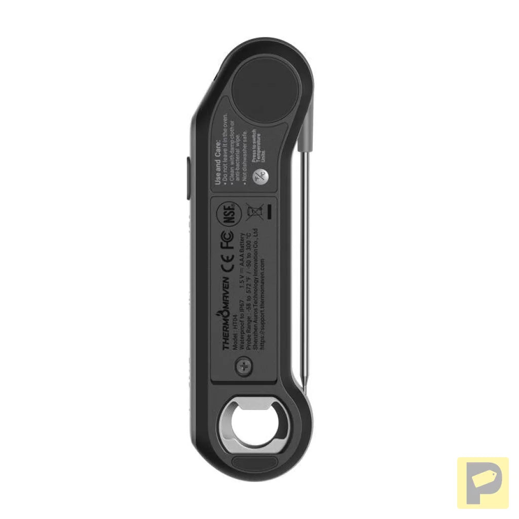 ThermoMaven F1 Turbo Black handheld thermometer