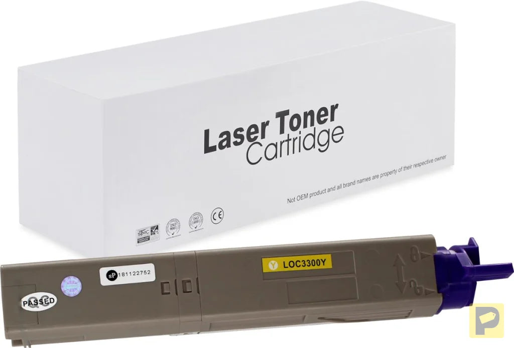 Toner do OKI 43459329 | żółty | wydajność 2500 str.
