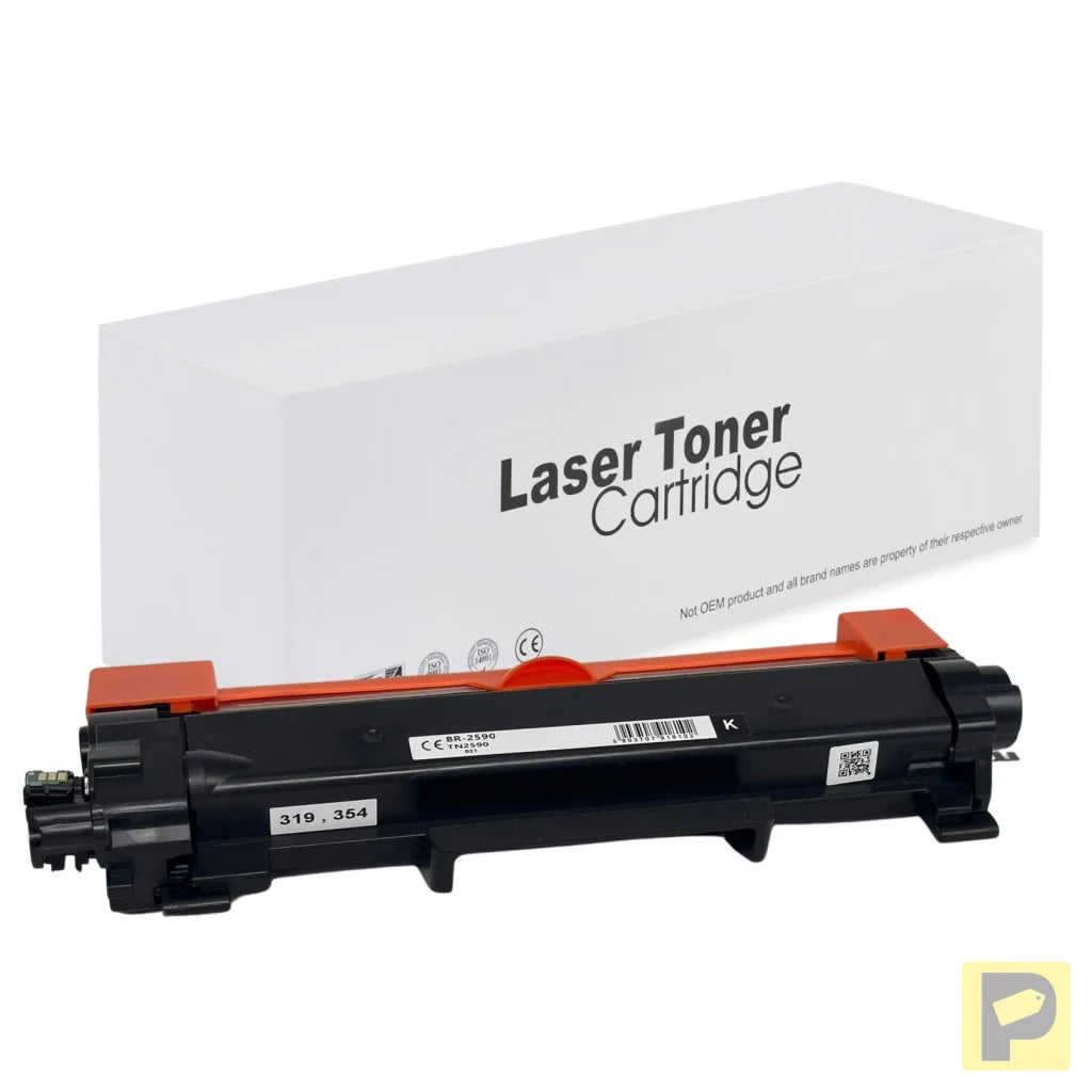 Toner for Brother | TN2590 | black | 1200 pag. | neutral box