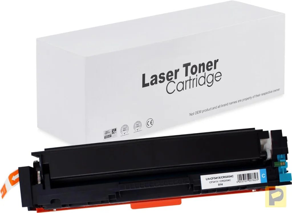 Toner for HP / Canon | CF541X / CRG054C | cyan | 2500 pag. | neutral box