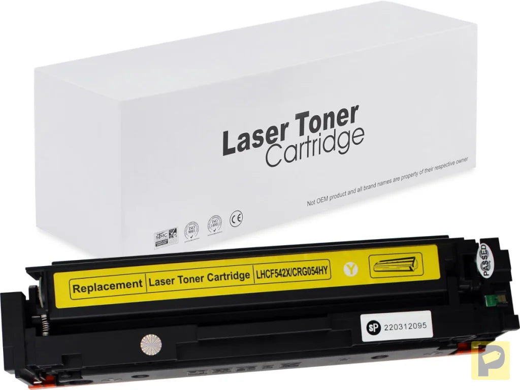 Toner for HP / Canon | CF542X / CRG054Y | yellow | 2500 pag. | neutral box