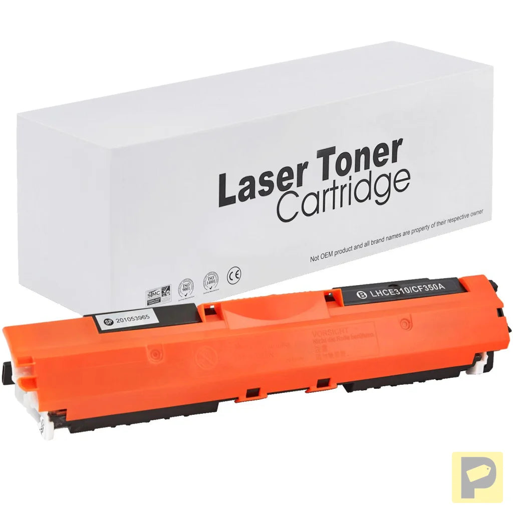Toner for HP | CE310A / CF350A | black | 1300 pag. | neutral box