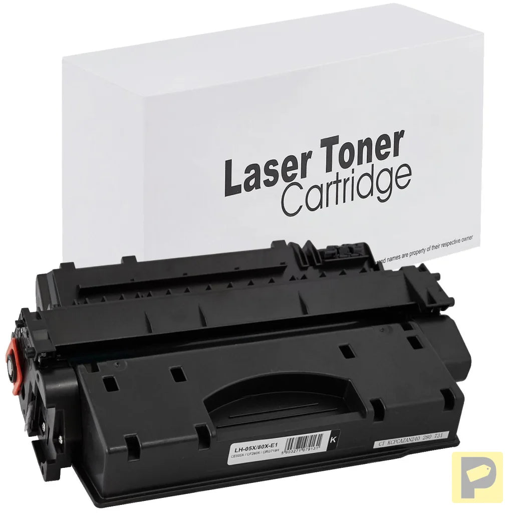Toner for HP | CE505X / CF280X / CRG719H / CEXV40 | black | 6500 pag. | neutral box