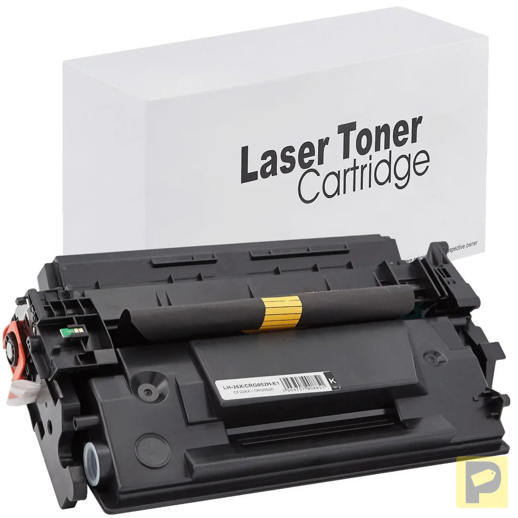 Toner for HP | CF226X / CRG052H / 26X | black | 9000 pag. | neutral box