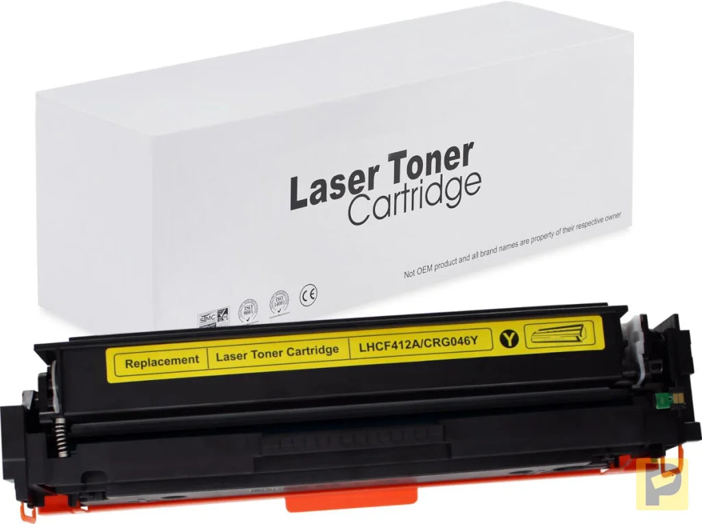 Toner for HP | CF412A / CRG046Y | yellow | 2300 pag. | neutral box