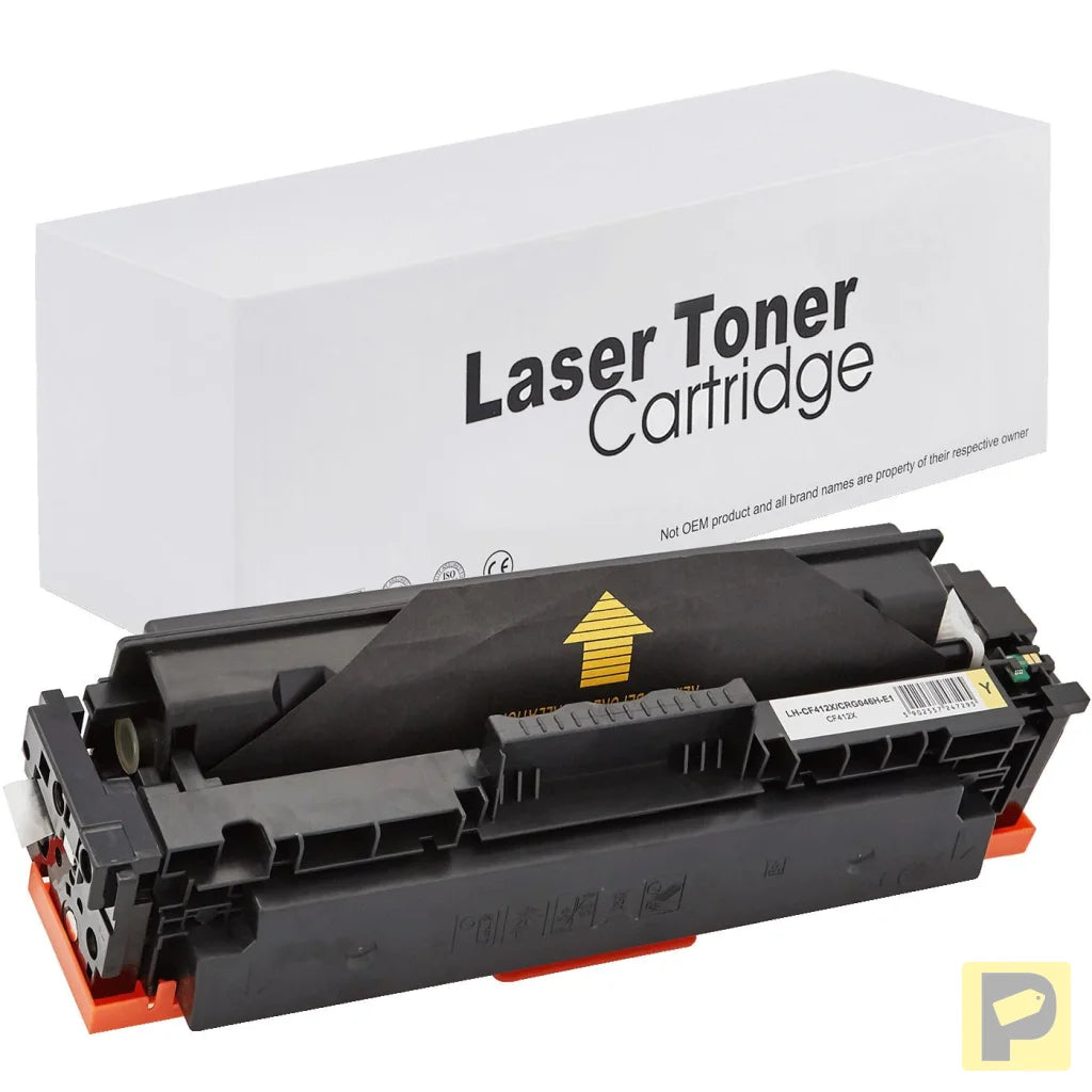 Toner for HP | CF412X / CRG046HY | yellow | 5000 pag. | neutral box