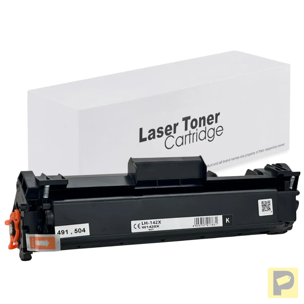 Toner for HP | W1420X | no chip | black | 2000 pag. | neutral box