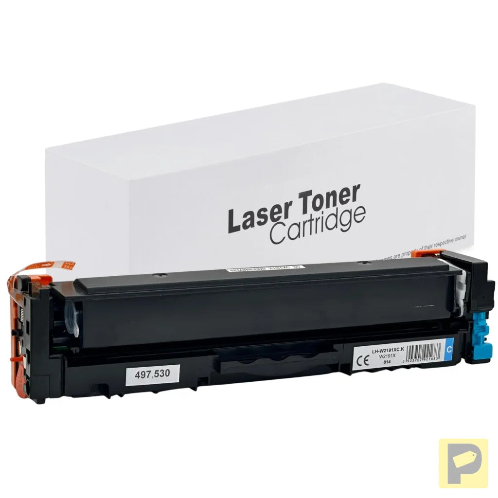 Toner for HP | W2191X | cyan | 2400 pag. | neutral box