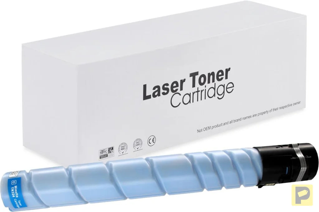 Toner for Konica Minolta | TN324C | cyan | 26000 pag. | neutral box