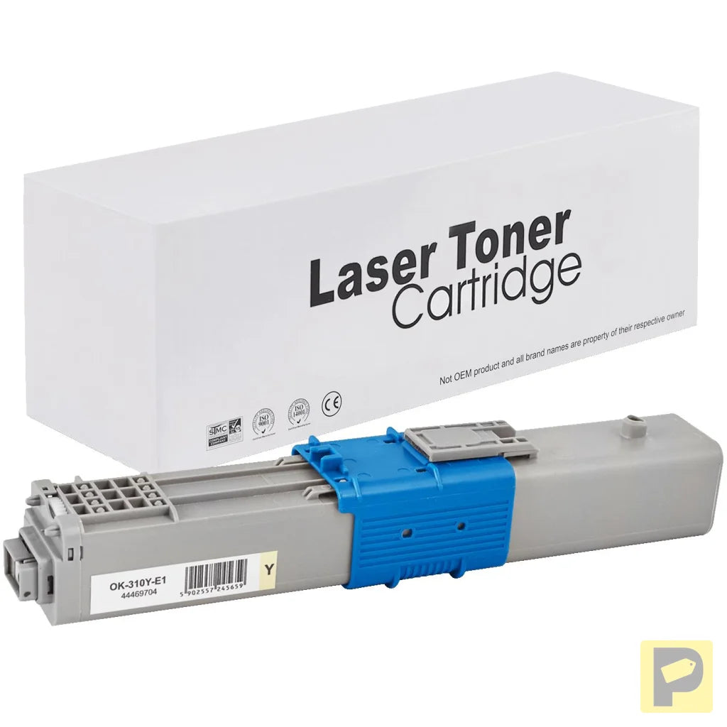 Toner for Oki | 44469704 | yellow | 2000 pag. | neutral box