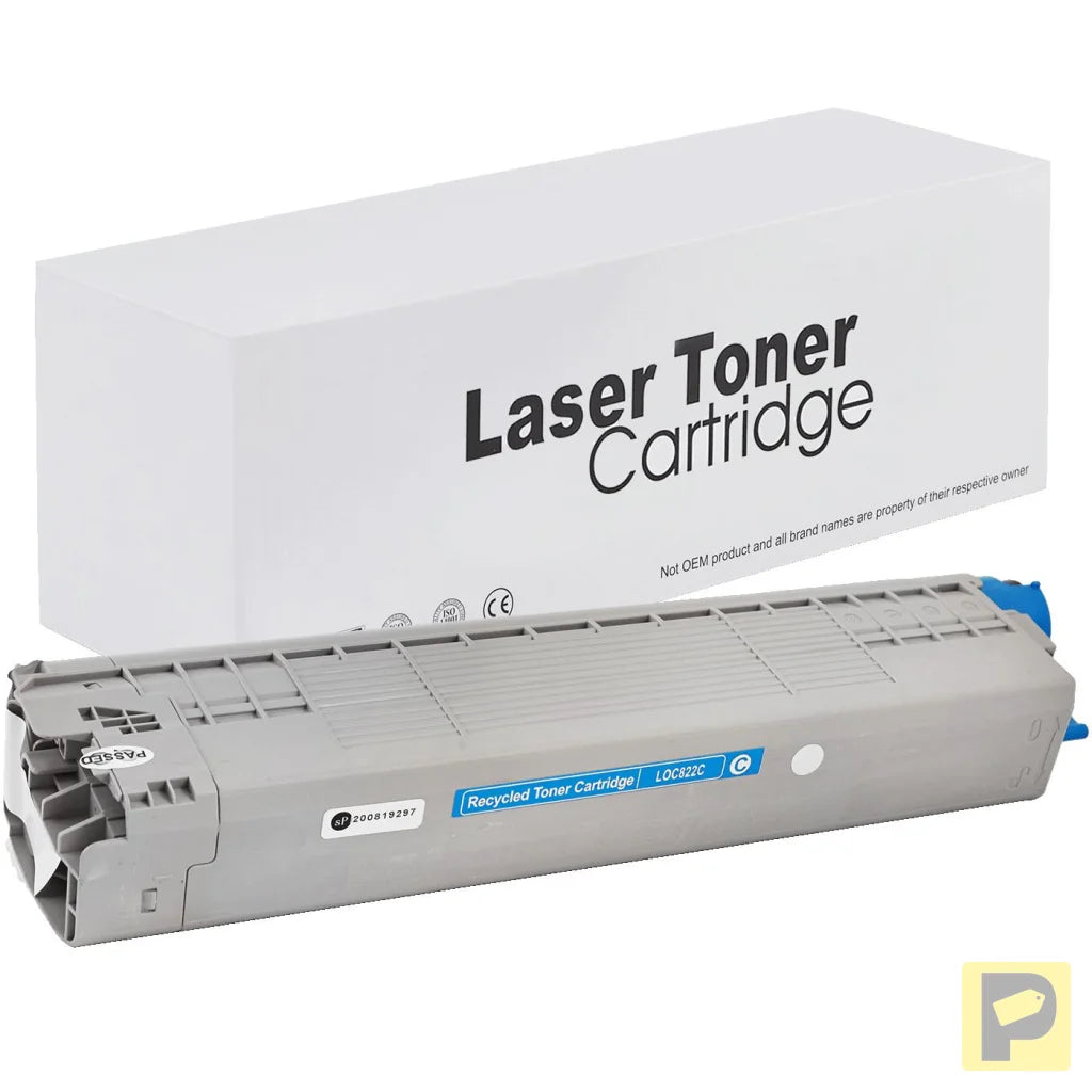 Toner for Oki | 45862840 | rem. | black | 7000 pag. | neutral box