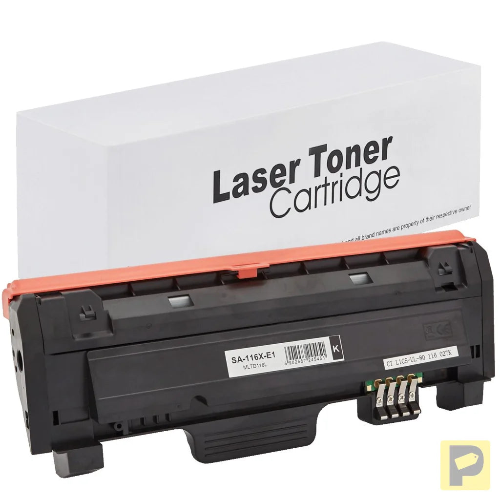 Toner for Samsung | MLTD116L | new chip | black | 3000 pag. | neutral box