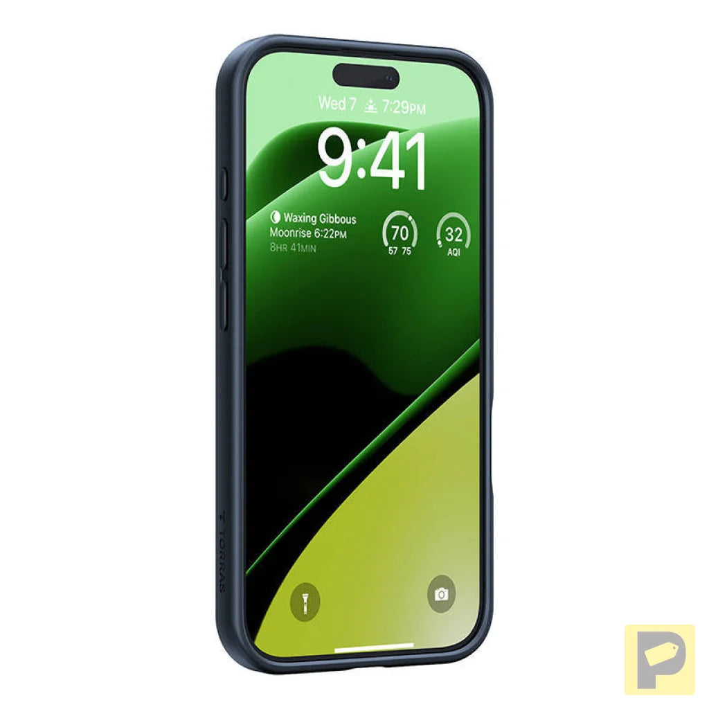 Torras Ostand Pro Case for iPhone 16 (Black)