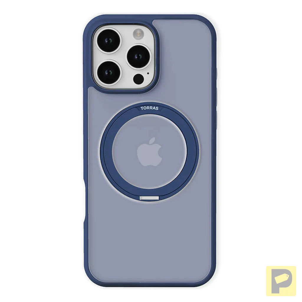 Torras Ostand Pro Case for iPhone 16 Pro (Blue)