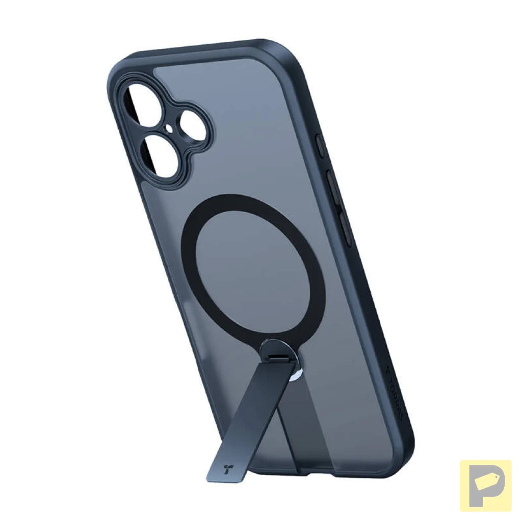 Torras Pstand Spin Case for iPhone 16 Plus (Black)