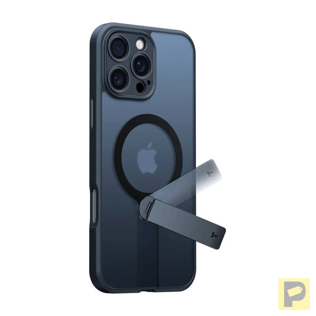 Torras Pstand Spin Case for iPhone 16 ProMax (Black)