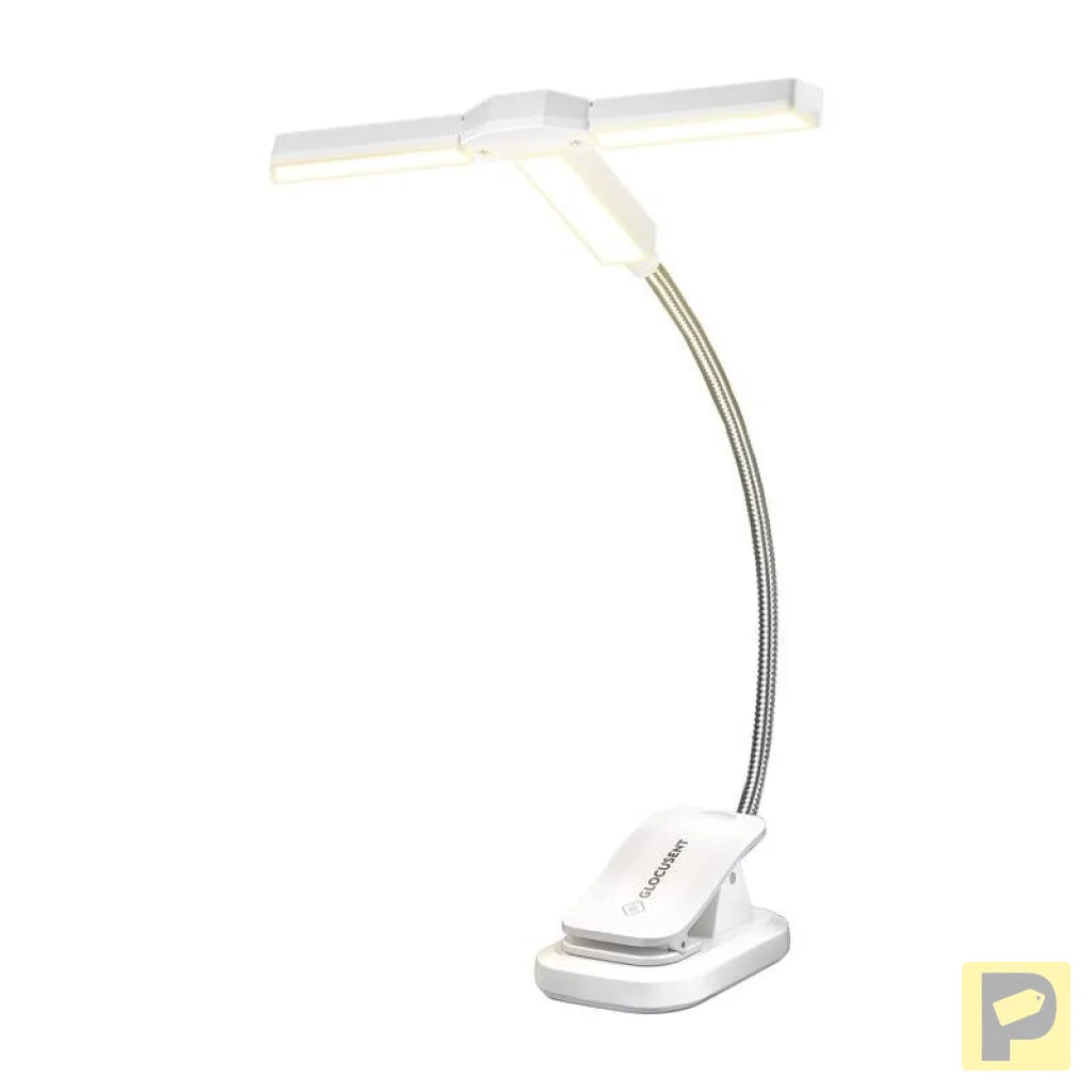 Tri-Head Book Light Glocusent GLCSNTA2303 USB-C 1000mAh White