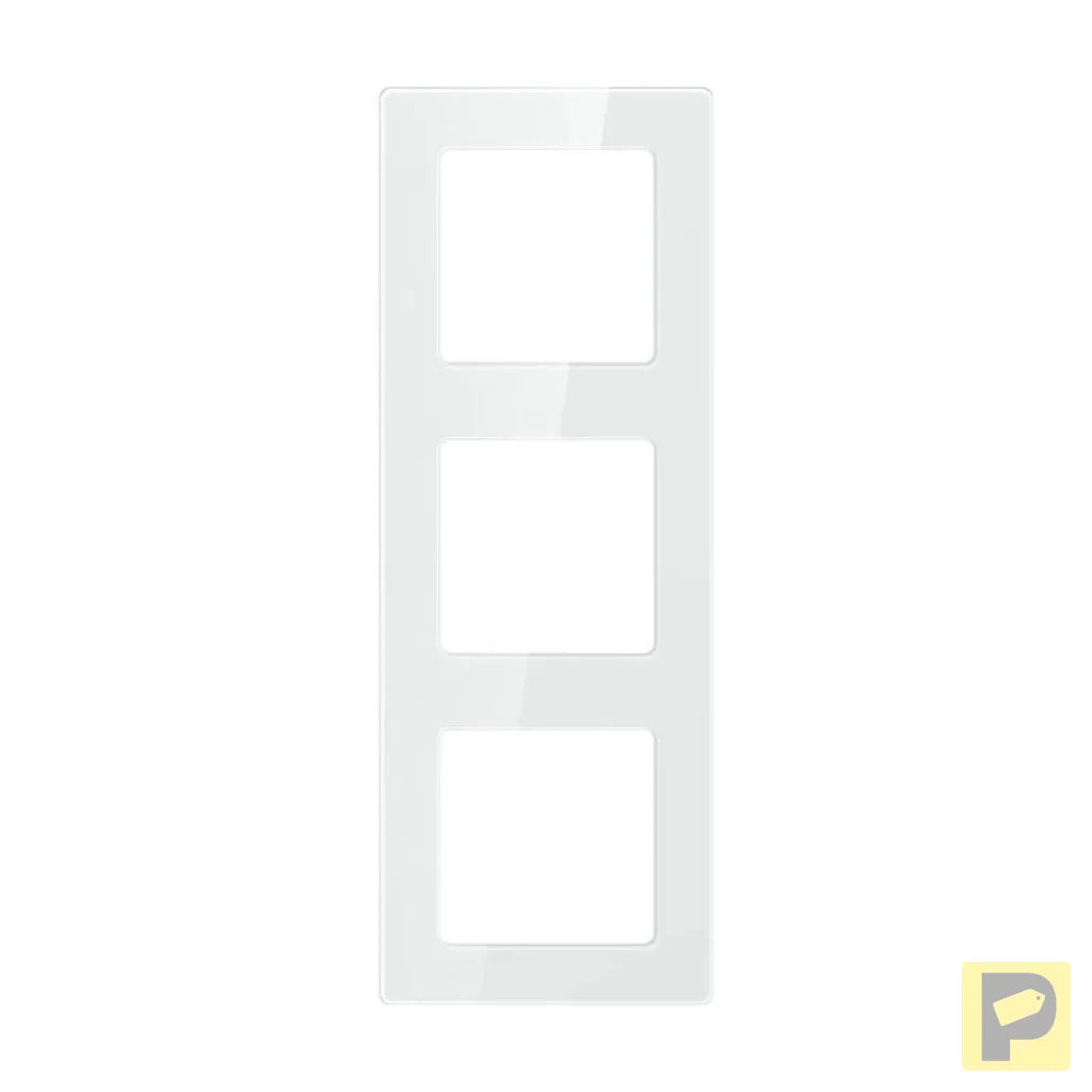 Triple frame socket Avatto N-TS10-Frame-W3 (white)